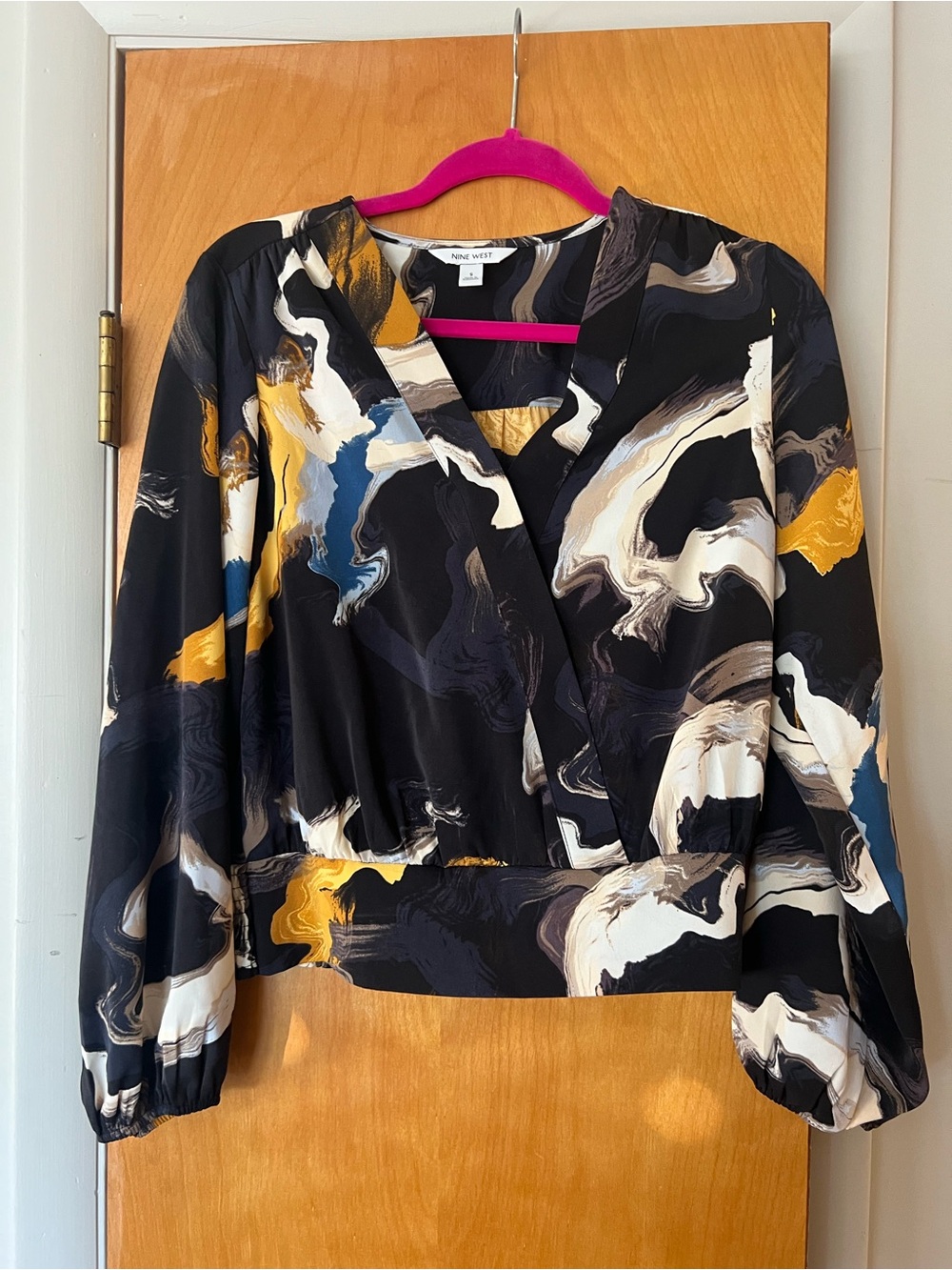 Nine West Surplice Blouse
